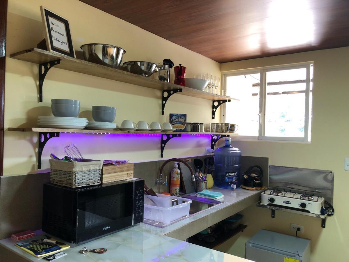 Penthouse W/Rooftop Terrace - Volcano View Apartment Banos  Ngoại thất bức ảnh